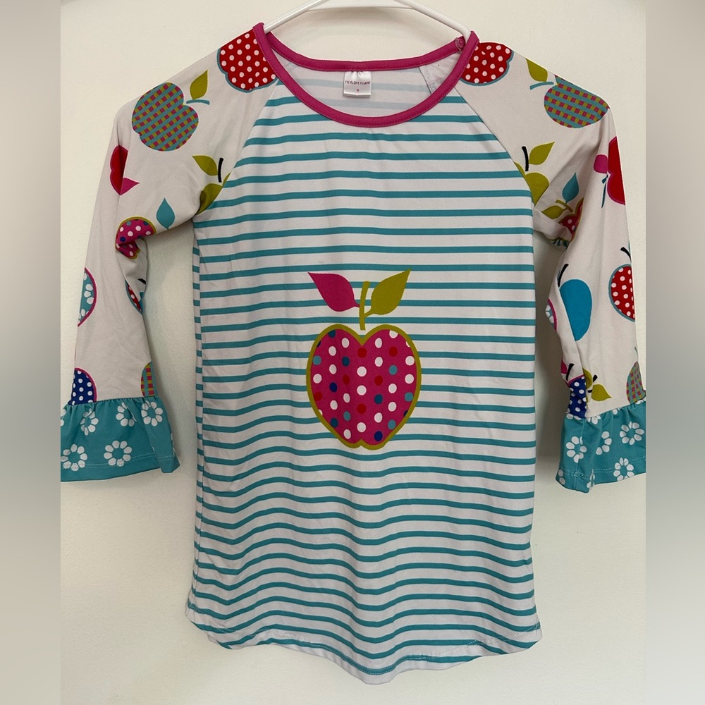 Boutique Apple Stripe Dress